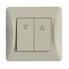 Διακόπτης Ρολλών Μπεζ 10A Lineme H-Series 50-00109-30